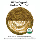 SUGIMOTO TEA Japanese Organic Hojicha Latte Blend Mix 4.23 oz (120 g) Sweetened Green Tea Hojicha Latte Powder