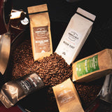 Medium Dark Coffee Roast, Ground Coffee, 100% Arabica Colombian Coffee, Fresh Coffee, Saxonville Mills Cafe (2 LB)