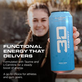 3D Sugar-Free Energy Drinks, Variety Pack - Clean Energy Drink with 200mg Caffeine, Taurine & L-Carnitine - Pre Workout Fitness Drink for Gym