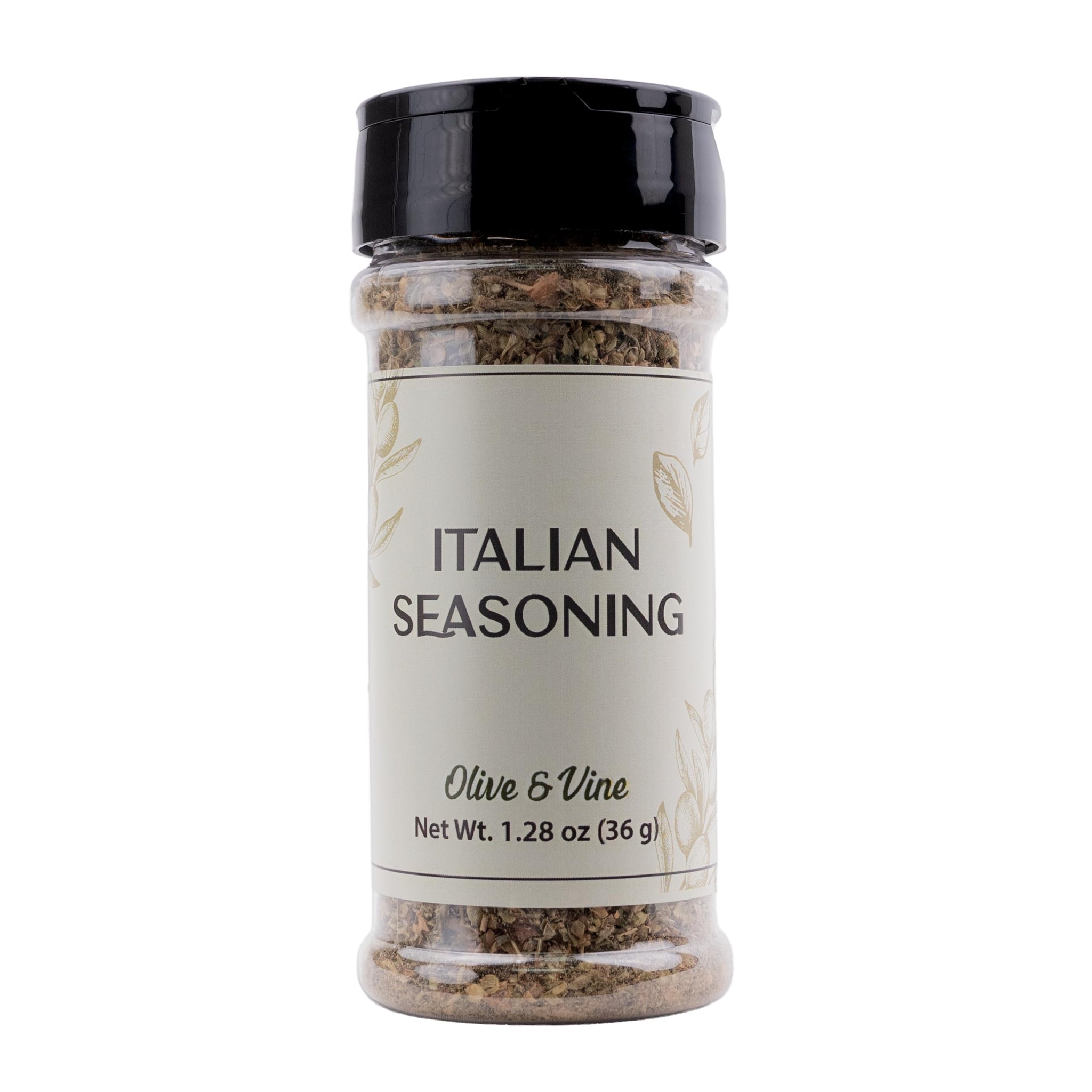 Olive & Vine Italian Seasoning, Herb Blend, Use in Pasta, Pizza, Salads, Rich Tradition, Authentic Taste, For Global Recipes (1.28 Ounce)