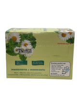 Manzanilla-Menta (Chamomile-Mint Tea) - 25 Tea Bags - Vegan, 100% Natural - Premium Therbal Brand