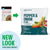 Amazon Grocery, Pepper & Onion Blend, 12 Oz, Frozen