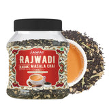 JAWAI RAJWADI KADAK MASALA CHAI TEA, Organic Black Tea, Loose Leaf & Spiced Blend with Spices Like Ginger, Cardamom, Clove, Cinamon, Black Pepper
