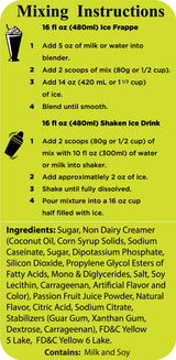 Angel Specialty Products, Blended Smoothie, Frappe Powder Mix, Passion Fruit [3 LB] [34 Servings]