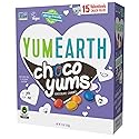YumEarth Valentine's Choco Yums, 15 Individually Wrapped Snack Packs, Allergy Friendly, Gluten Free, Non-GMO, Vegan, No Artificial Dyes (7.5 Ounce