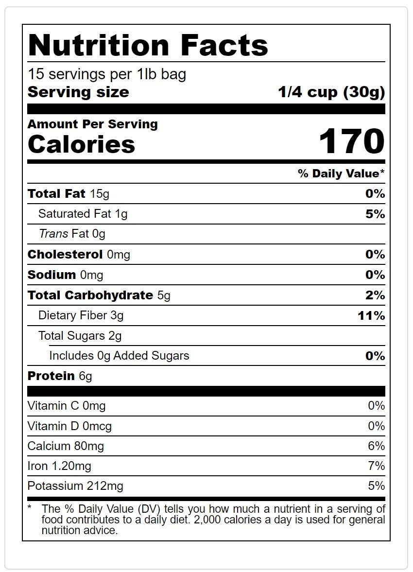 Bella Viva Orchards Raw Almonds, 1 lb of Raw Almonds