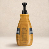Classic Caramel Café Sauce by Hollander Chocolate Co. | For Caramel Lattes & Deserts | Perfect for the Professional or Home Barista - Net Wt. 91oz (64 fl Oz) Large Bottle (PUMP Included)