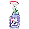 Windex Glass and Window Cleaner Spray Bottle, Ammonia Free, Bottle Made from 100% Recovered Coastal Plastic, Surface Cleaning Spray, Crystal Rain