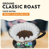 Cafe Altura Ground Organic Coffee, Fair Trade Classic Roast, 12 oz Can