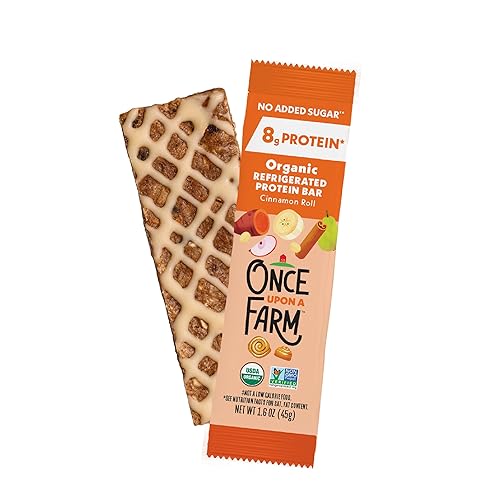 ONCE UPON A FARM Organic Cinnamon Roll Oat Bar Sgl, 1.6 OZ