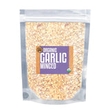Essential Spice Organic Minced Garlic - Bold, Pungent Flavor in Convenient Dried Form - Perfect for Sauces, Stir-Fries, Soups & Rubs - 100% Pure