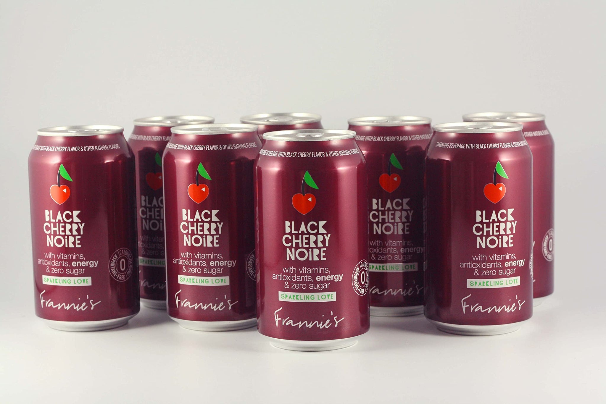AmishTastes Frannie’s Sparkling Black Cherry Noire, Protected With High-Density Foam, 12 Oz. (Case of 24)