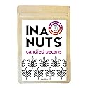 InaNuts Candied Pecans, NO Added Sugar, Gluten Free, Dairy Free, Keto & Paleo Friendly, Low Carb Healthy Super Nut, 8oz Bag