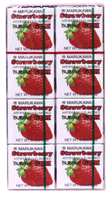 Marukawa Bubble Gum Strawberry 1.52oz (6 Pack)