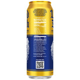 Liquid Death Iced Tea - Dead Billionaire (Black Tea/Lemonade), Less Sugar*, Boost of Caffeine, B Vitamins, No Artificial Sweeteners, King Size 19.2 Fl