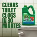 Green Gobbler Liquid Toilet Plunger | Clog Remover | Safe for Toilets and Septic | No Plunger Needed | 5 Uses