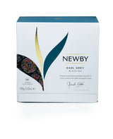 Earl Grey Black Tea by Newby Teas - 50 Individually Wrapped Tea Bags - Flavoured with Pure Bergamot Oil - Premium Black Tea Blend