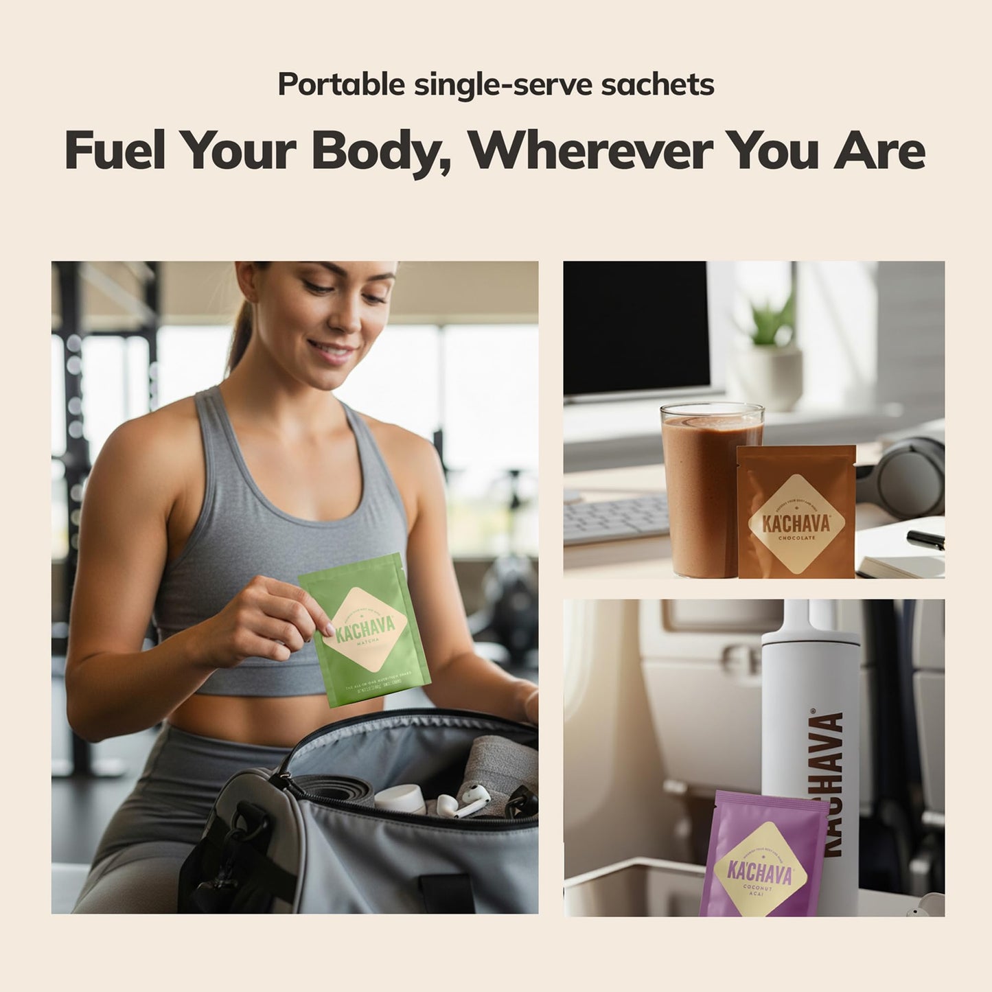 Ka’Chava Whole Body Meal Shake 6 Flavor Pack - Vegan Protein Powder with 85+ Superfoods & Greens - Plant-Based Meal Replacement with Probiotics