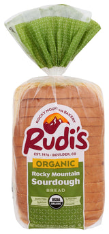 Rudis Bakery Organic Mountain Sourdough Bread, 22 OZ