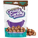 Freeze Dried Charleston Chew Vanilla Nougat, Crazy Candy Choco-Nilla Crunch - Chocolate Covered Crispy Candy