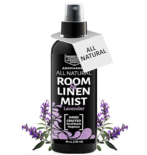 Aromasong All Natural Lavender Spray for sleep - Room & Linen Spray for Pillows and Sheets - Lavender Bed Spray Home Air Freshener & Deodorizer