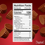 Peanut Butter Miniature Cups, 2lb Pack of Peanut Butter Cups Bulk, Perfect ReesCups for Stocking, Dessert Toppings, Party Favors and Gift Baskets