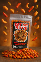 Eat My Nuts Trail Mix - Funny Snack Mix for Men - Weird Stocking Stuffer, Made in the USA