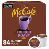 McCafe French Roast, Keurig Single Serve K-Cup Pods, Dark Roast Coffee Pods, 84 Count