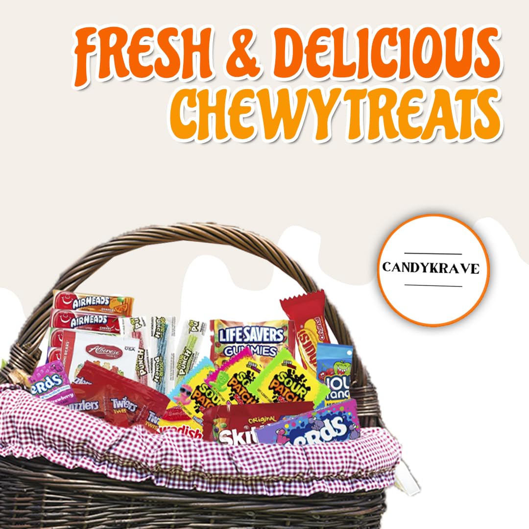 CandyKrave assorted candy variety pack bulk - 3 lb Easter Candy Bulk Mixed Candy Assortment Bag Candies Individually Wrapped - Variety Candies