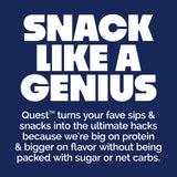 Quest Nutrition Cookies & Cream Protein Bars, 21g Protein, 4g Net Carbs, 1g Sugar, High Fiber, Gluten Free, Keto Friendly, 4 Count