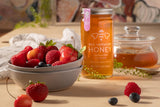 Bee Harmony Honey 5 Pack Variety Pack, Contains 5 jars, 12 ounces each (Clover, Wildflower, Orange Blossom, Berry and Blueberry)