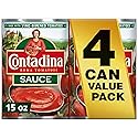 Contadina Canned Tomato Sauce, 15 oz (Pack of 4 Cans)