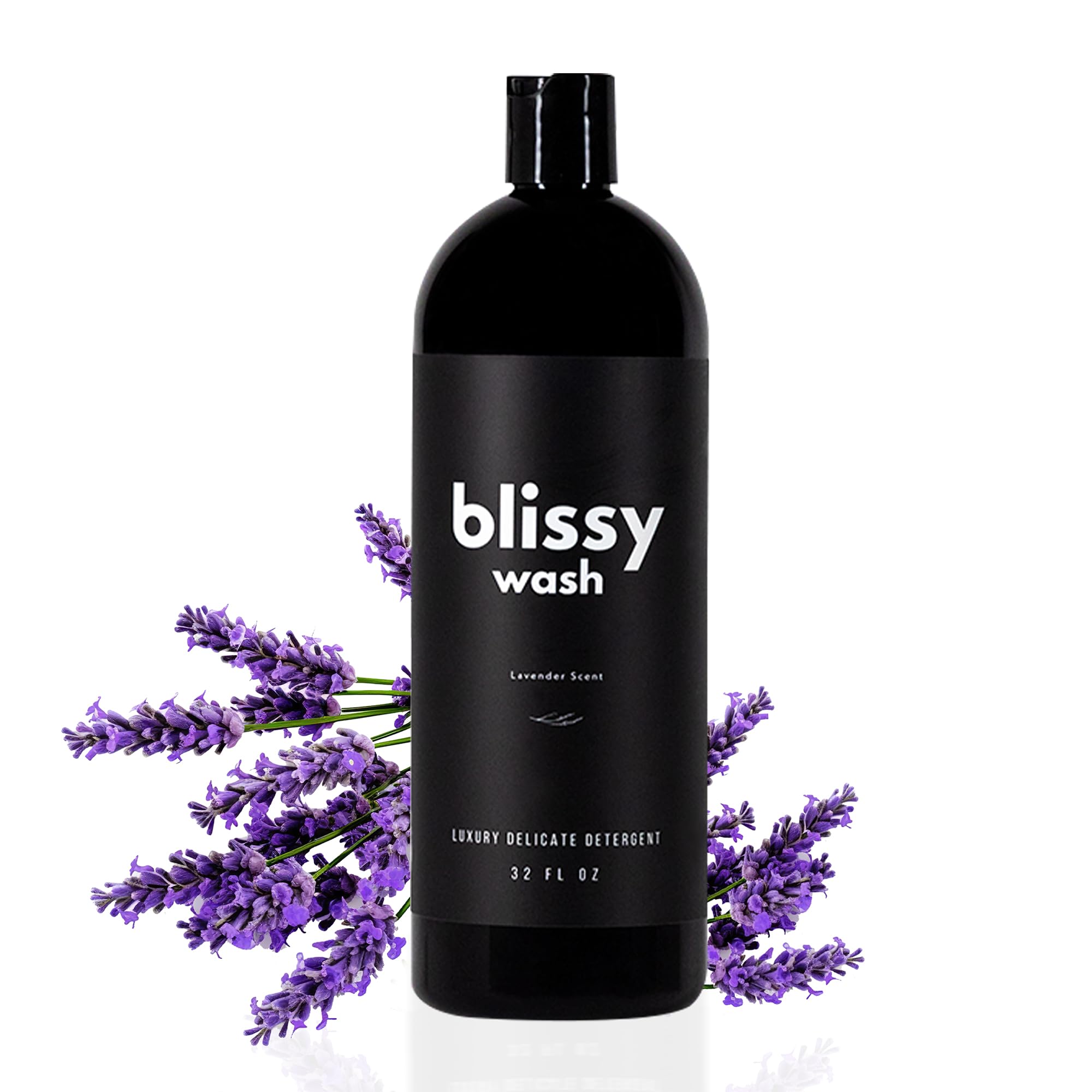 Plant Based Natural Laundry Detergent - Wool, Silk & Cashmere Detergent for Washing Machine - Naturally Scented with Lavender Oil - Silk Detergent