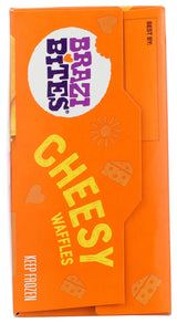 Brazi Bites, Waffles Cheesy Gluten Free, 8.4 Ounce