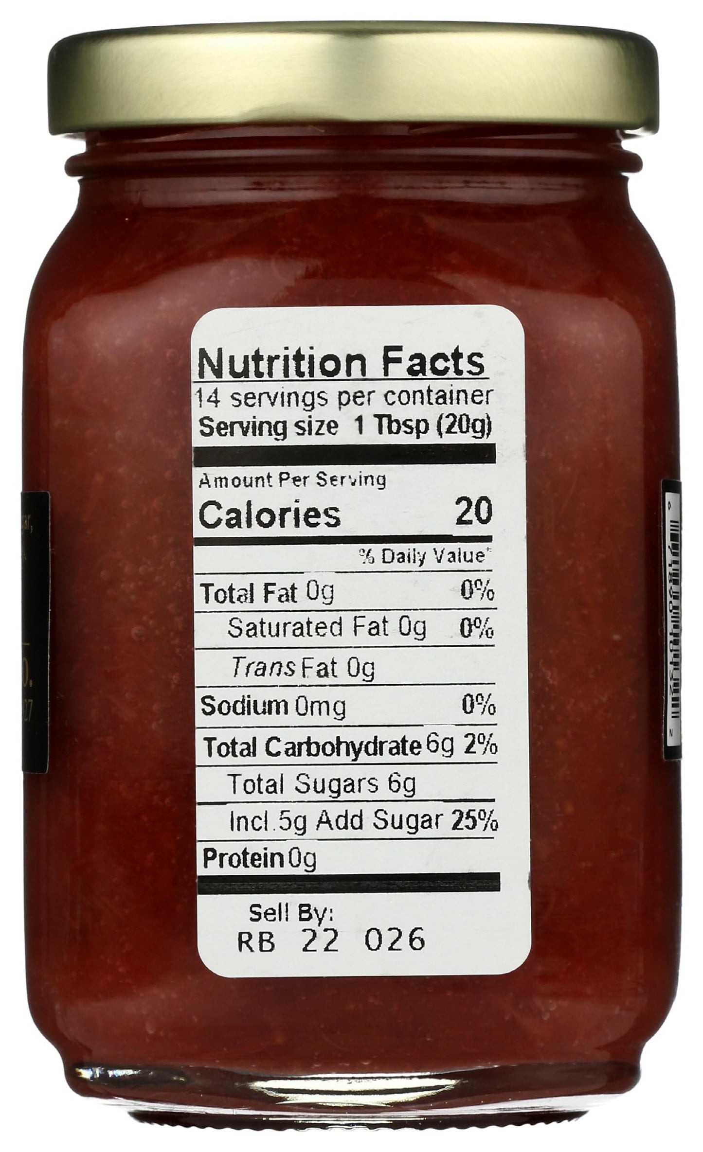 Mountain Fruit Company Rhubarb Berry Jam, 9.5 OZ
