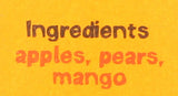 Bear Yoyo BEAR, Real Fruit Yoyos, 0.7 Oz, No added Sugar, All Natural, non GMO, Gluten Free, Vegan, Healthy on-the-go snack for kids & adults, Mango