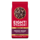Eight O'Clock Coffee French Roast Whole Bean Coffee, Dark Roast, 30 Ounce (Pack of 1)