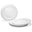 " OCCASIONS " 40 Plates Pack, Heavyweight Disposable Wedding Party Plastic Plates (10.5'' Dinner Plate, Plain White)