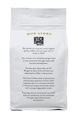 Utica Coffee Roasting Co. Adirondack Specialty Medium Roast Ground Coffee | 16 Oz Reclosable Bag