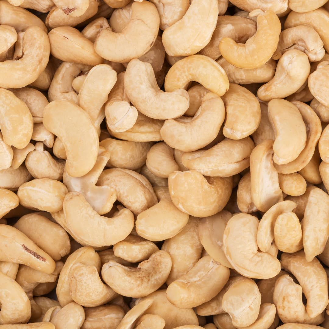 Organic Unsalted Cashews 7 oz - Healthy Snack, Gluten Free, Non-GMO, Vegan, Plant-Based Protein - Forest Up