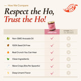 CRISPY HO Spicy Chili Oil Crunch - Premium Chili Crisp, No Seed Oils, Avocado Oil, Crunchy Garlic and Shallots - Extra Spicy, Savory, Umami Hot Sauce