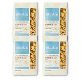 DeLallo Girelle Pasta, Curly Swivel Shape, Vegan, Kosher, Non-GMO, Made in Italy with 100% Durum Wheat Semolina, Bronze Cut, 16 oz Bag, (4 Pack)
