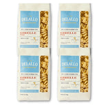 DeLallo Girelle Pasta, Curly Swivel Shape, Vegan, Kosher, Non-GMO, Made in Italy with 100% Durum Wheat Semolina, Bronze Cut, 16 oz Bag, (4 Pack)