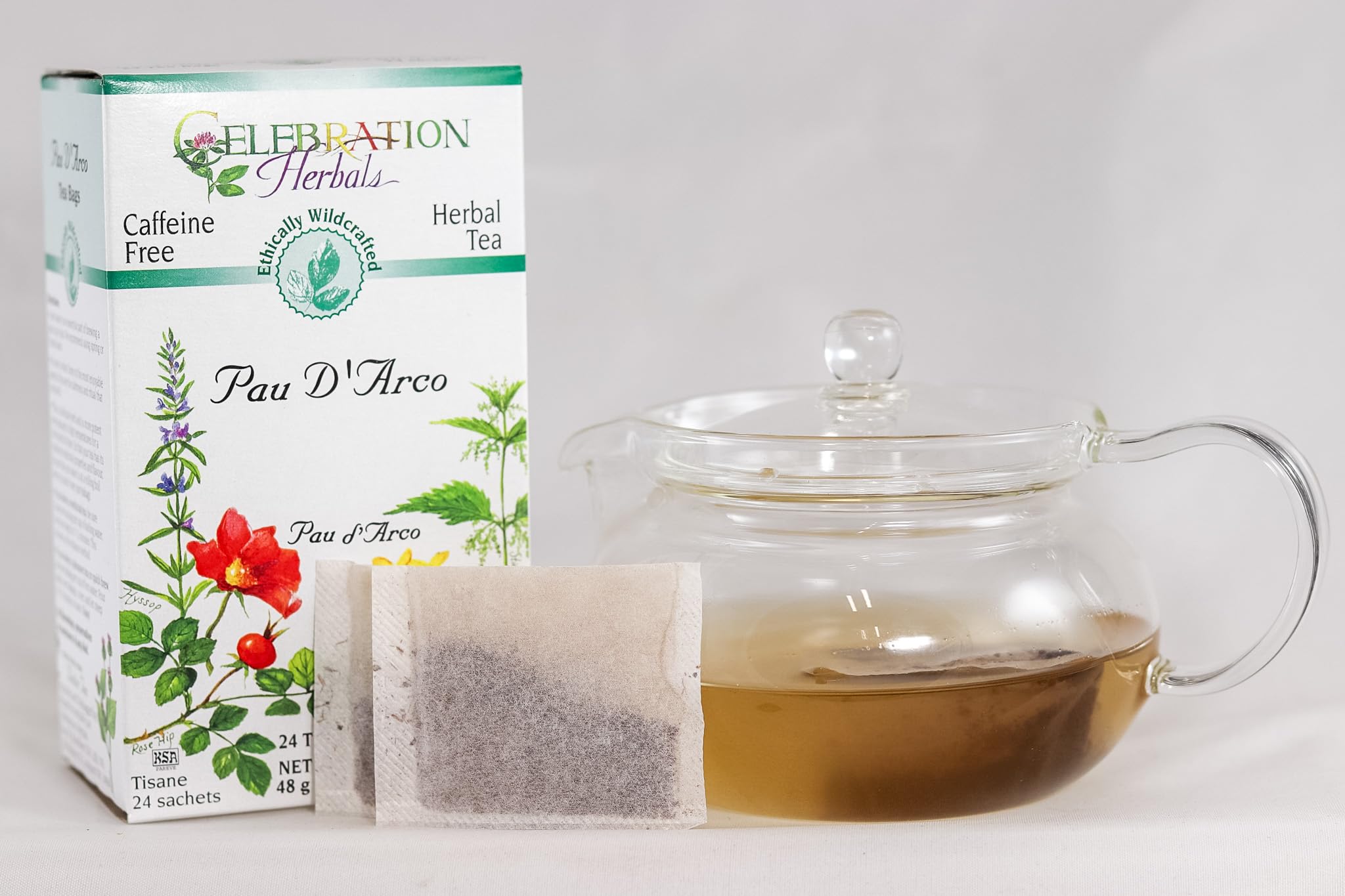 Celebration Herbals Pau D'Arco Tea Bags WC 24 Count