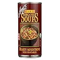Amys Organic Hearty Minestrone with Vegetables Soup, 12.7 Ounce - 12 per case.