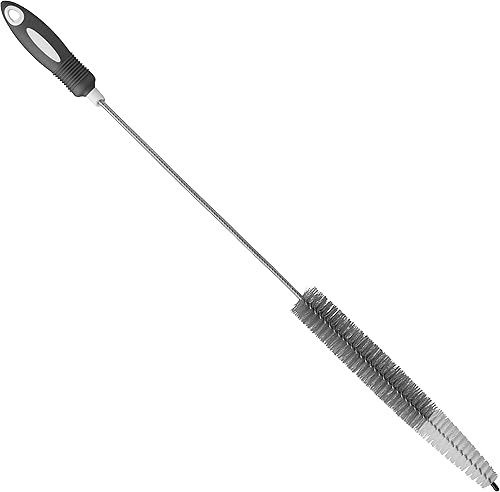 Unger 30” Dryer and Vent Brush, Lint Catcher for Household Cleaning, Trapping Laundry Room Tool, Easy to Clean Bristles, Flexible Gadget with Scratch