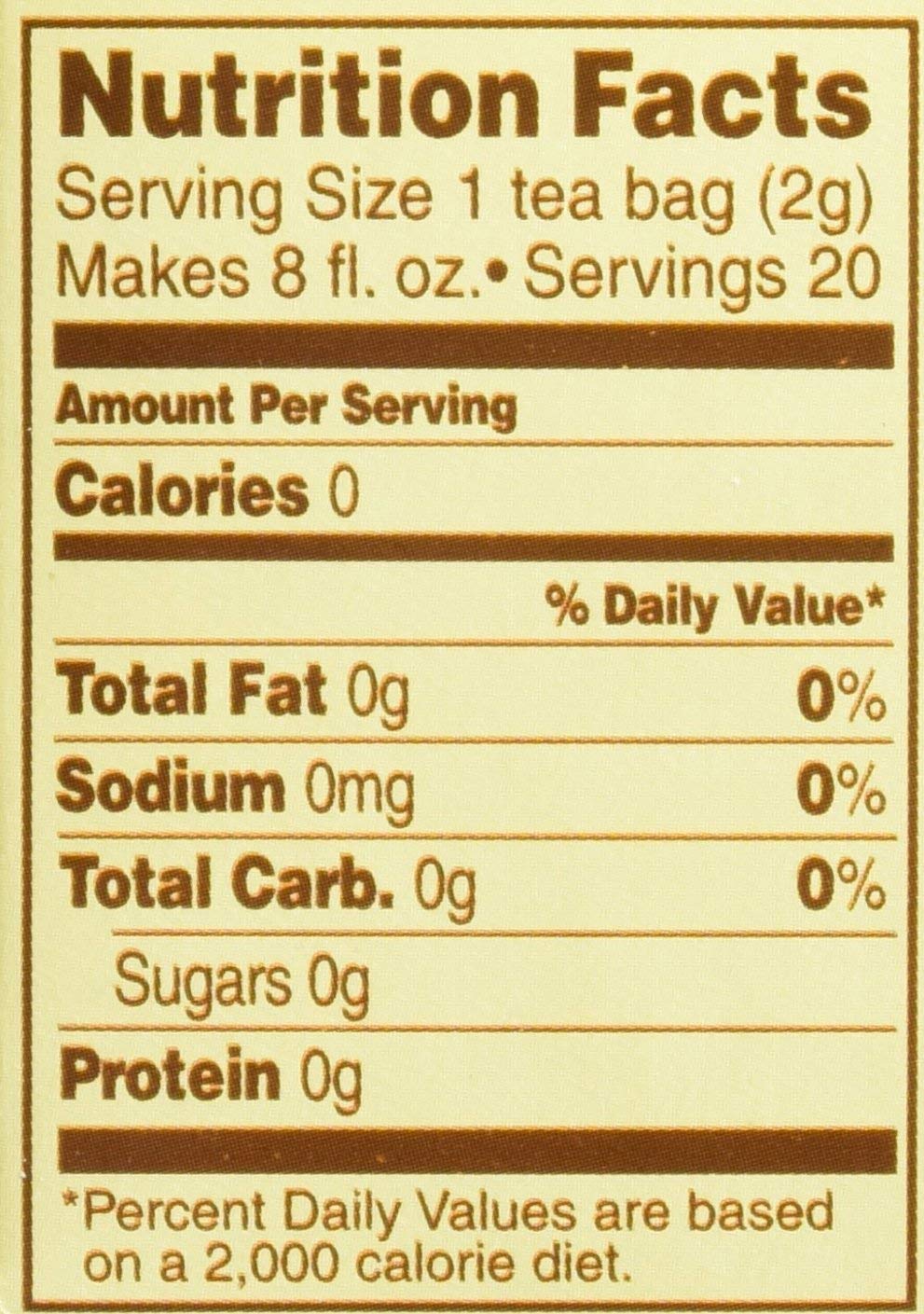 Celestial Seasonings Black Tea Morning Thunder, 20-count (Pack of6)