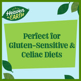 Heaven & Earth Grain Free Pasta, Cassava Penne Pasta, 8oz (3 Pack) | Paleo Pasta | Vegan | Certified Gluten Free | Kosher for Passover