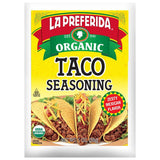 La Preferida Organic Taco, Fish Taco, & Al Pastor Taco Seasoning (4ea / 1oz) (Variety Pack)