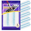 5 Pack H2prO Mop Pads Compatible with O Ceda H2PrO Flat Mop System, 100% Microfiber Mop Head Replacements, Washable and Reusable for H2prO Mop